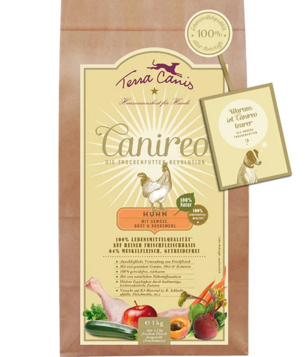 Terra Canis Trockenfutter Hund - Trockenfutter für Hunde Canireo, Huhn