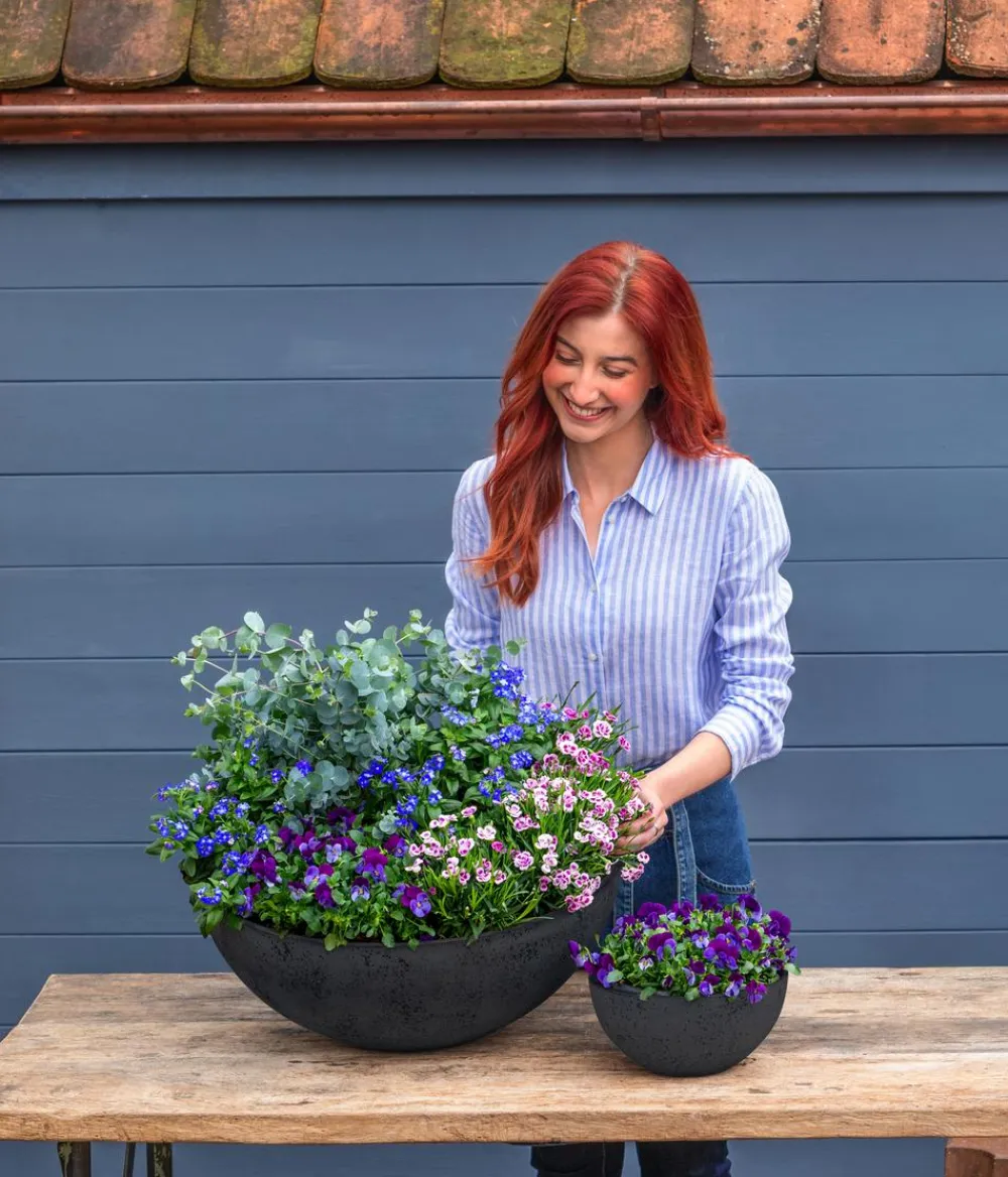 Ter Steege Blumenampeln & -Schalen > Kunststoff-Schale Nova, rund