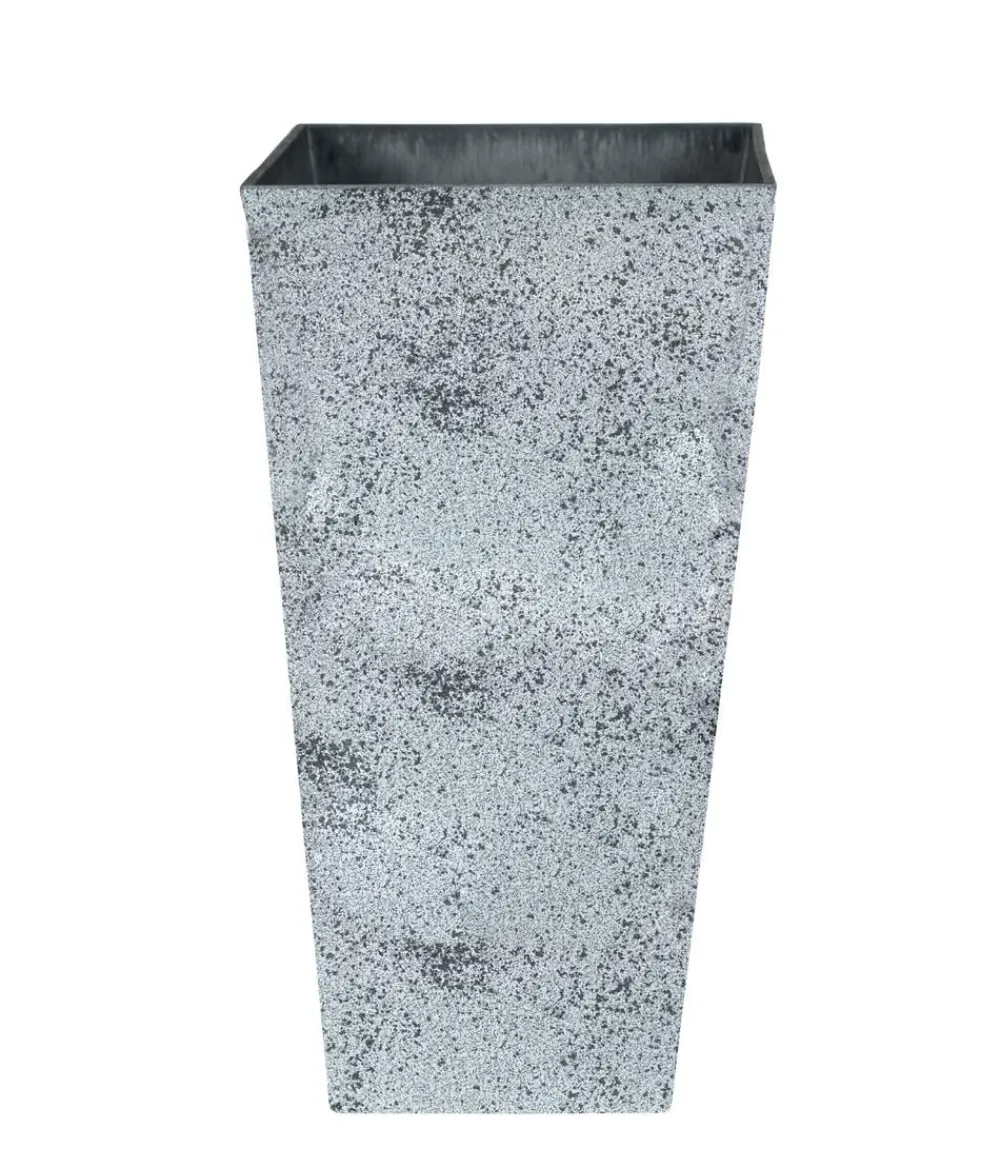 Ter Steege Kunststoff-Vase Nimar, quadratisch Grau Online