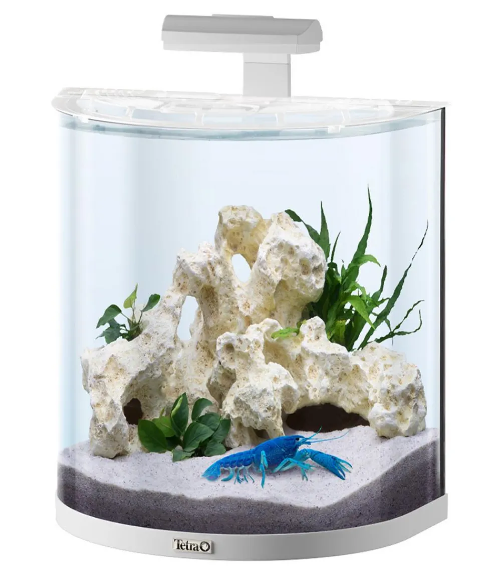 Tetra Einsteiger Aquarien - AquaArt LED Explorer-Line Crayfish, , 30 l Weiß