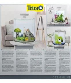 Tetra Einsteiger Aquarien - AquaArt LED Explorer-Line Crayfish, , 30 l Weiß