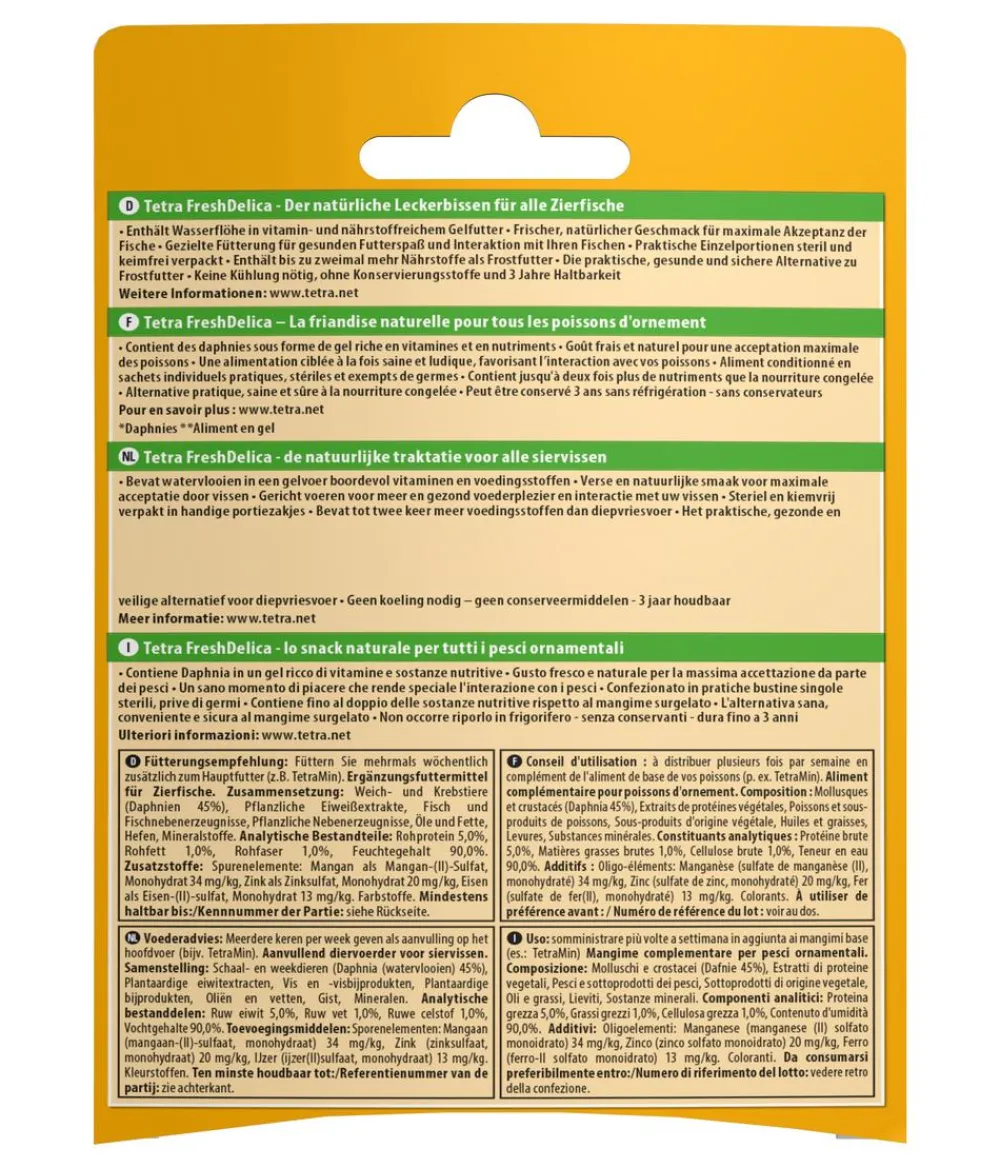 Tetra Fischfutter > Fischfutter FreshDelica Daphnia, 48 g