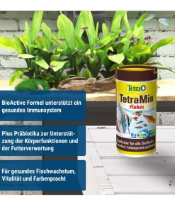 Tetra Fischfutter - Fischfutter Min Flakes