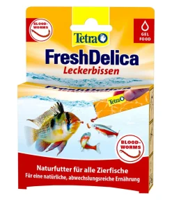 Tetra Fischfutter > FreshDelica Rote Mückenlarven, 48 g