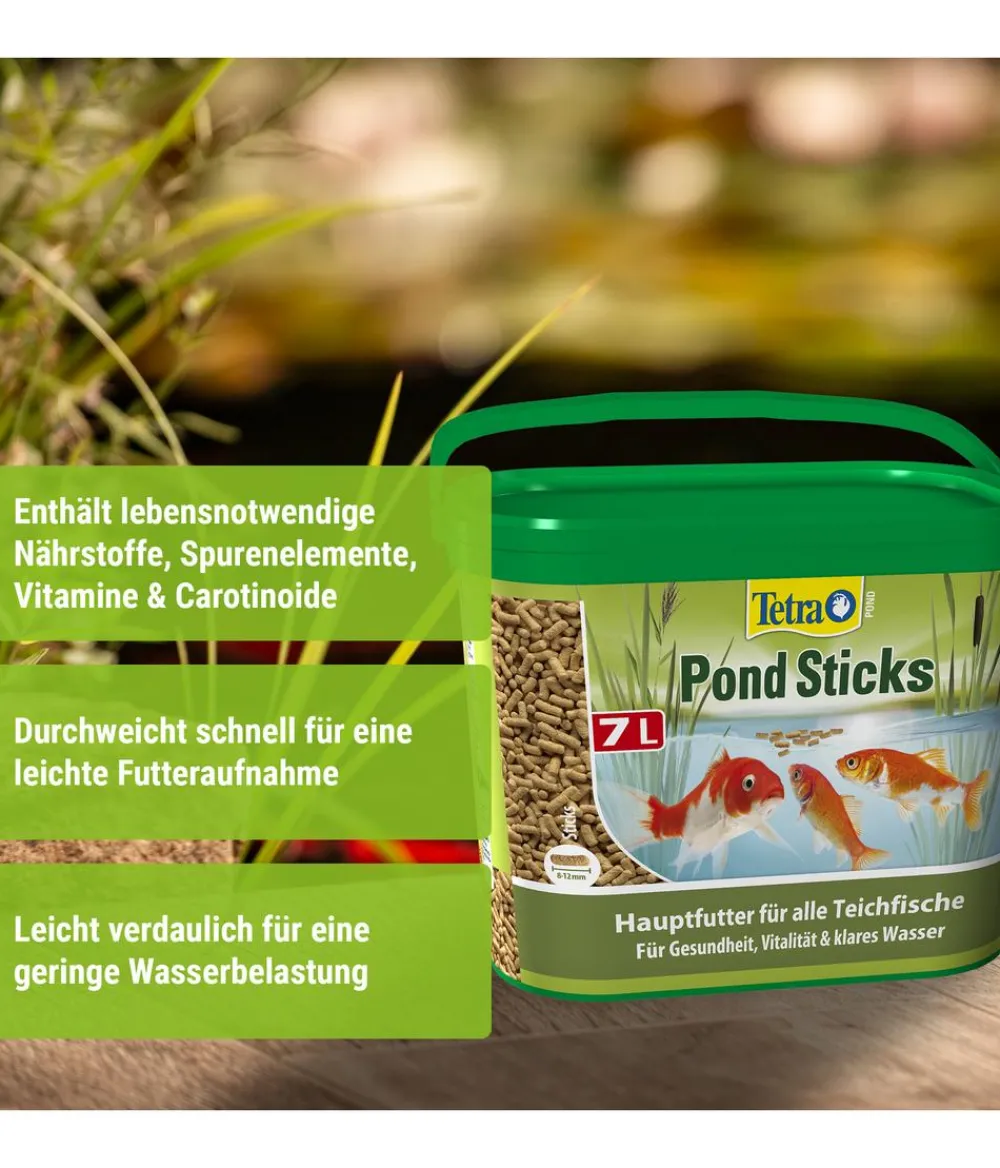 Tetra Gartenteich·TeichfischFutter|Teichfischfutter - Pond Sticks, Fischfutter