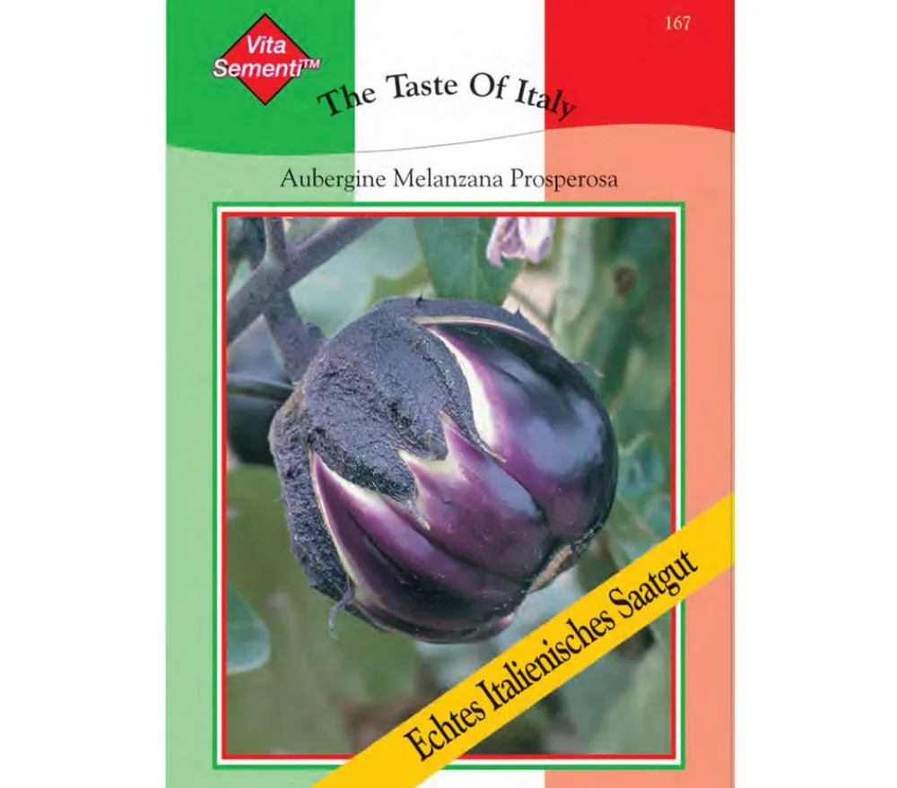 Thompson & Morgan Gemüsesamen > Samen Aubergine 'Melanzana'