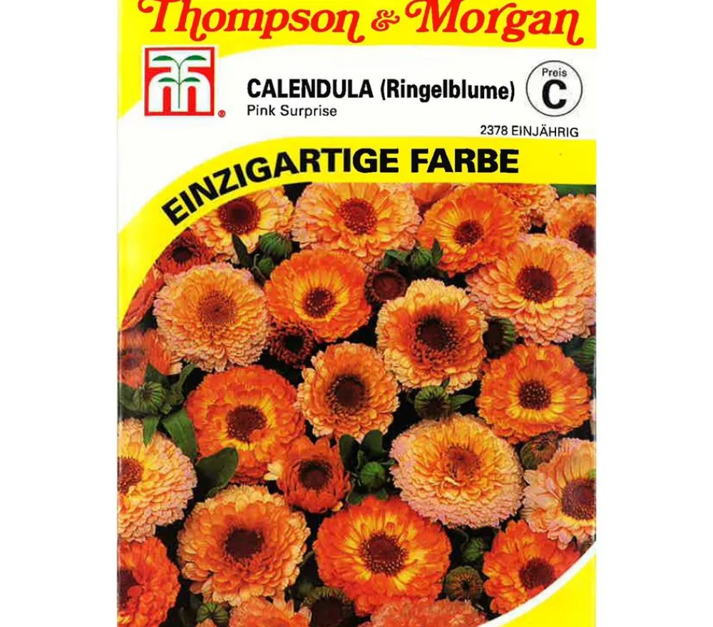 Thompson & Morgan Blumensamen - Samen Calendula 'Pink Surprise'