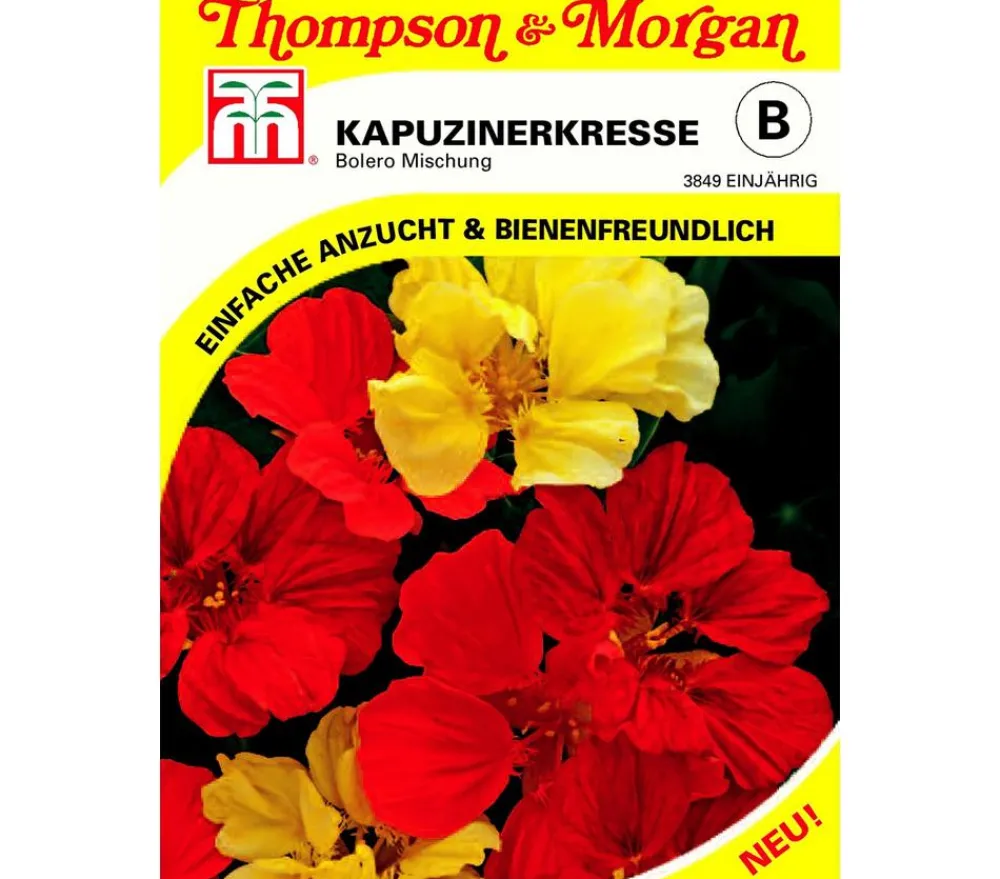 Thompson & Morgan Blumensamen > Samen Kapuzinerkresse 'Bolero Mischung'