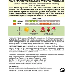 Thompson & Morgan Samen Nelke 'Rainbow Loveliness Improved Mischung' Sale