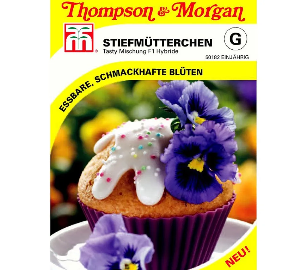 Thompson & Morgan Blumensamen - Samen Stiefmütterchen 'Tasty' Lila