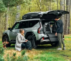 THULE® Hundetransportboxen - Allax Double M Hundetransportbox, ca. B93/H65/T77-82 cm