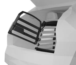 THULE® Hundetransportboxen - Allax threshold compatible M Hundetransportbox für Fahrzeuge mit Ladekante, ca. B65/H65/T82-90 cm