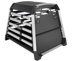 THULE® Hundetransportboxen - Allax threshold compatible M Hundetransportbox für Fahrzeuge mit Ladekante, ca. B65/H65/T82-90 cm