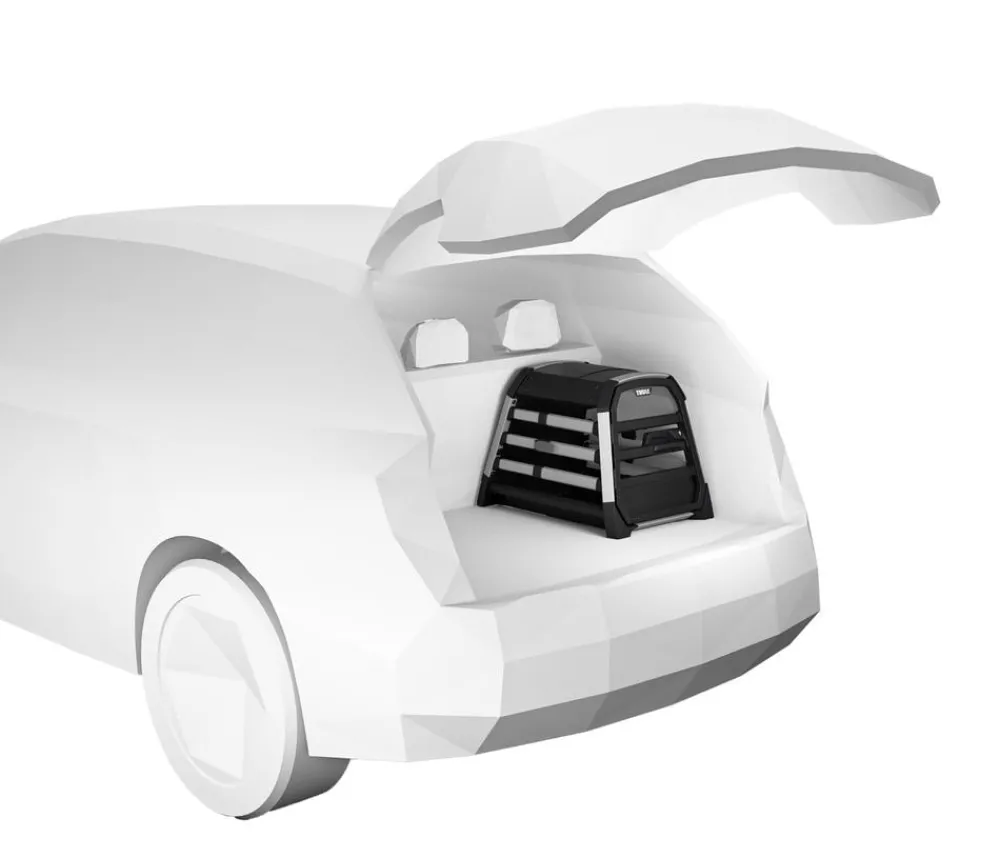 THULE® Hundetransportboxen > Allax XS Hundetransportbox, ca. B50/H50/T66-72 cm