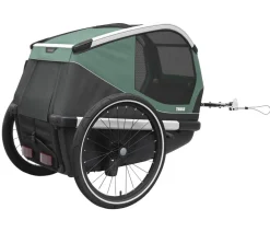 THULE® Mehr Transport & Unterwegs - Bexey Hunde-Fahrradanhänger, Hazy Green Grün
