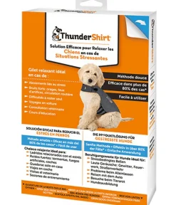 THUNDERSHIRT® Mehr Hundezubehör|Mehr Transport & Unterwegs - Hunde-Beruhigungsweste Grau