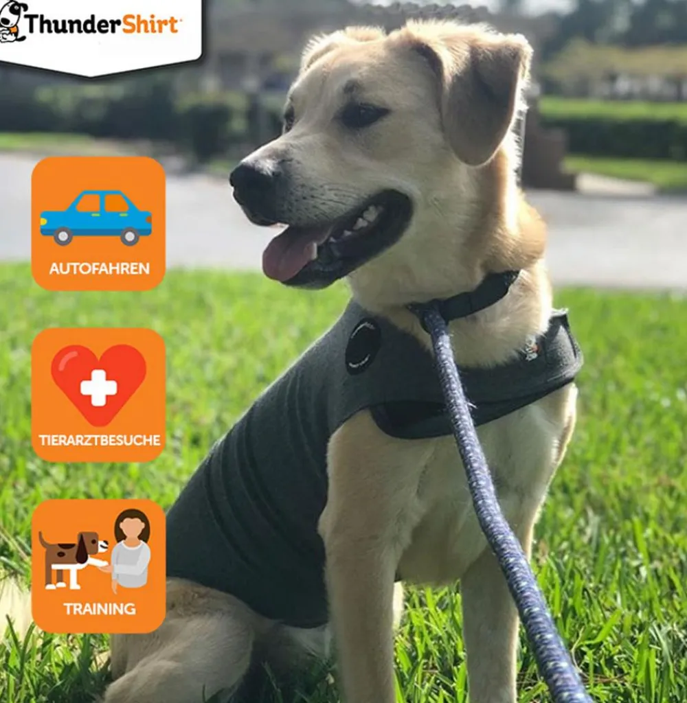 THUNDERSHIRT® Mehr Hundezubehör|Mehr Transport & Unterwegs > Hunde-Beruhigungsweste