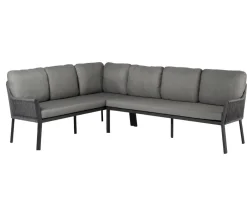 Tierra Outdoor Ecklounge Liv Dining Grau New