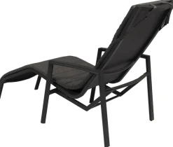 Tierra Outdoor Relaxliege Wave, ca. B53/H95/T165 cm Dunkelgrau Sale