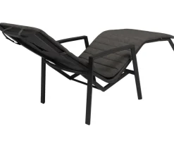 Tierra Outdoor Relaxliege Wave, ca. B53/H95/T165 cm Dunkelgrau Sale