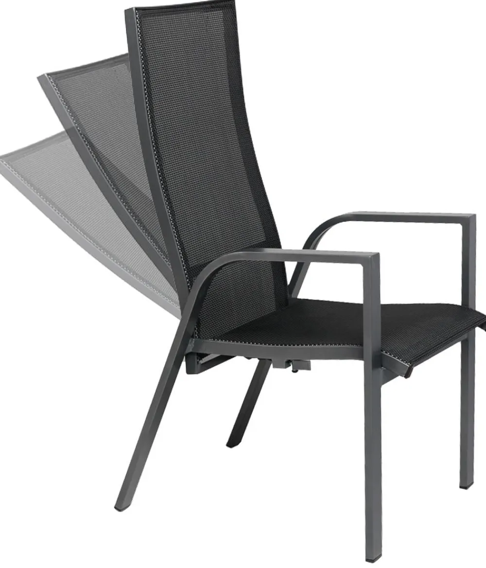 Tierra Outdoor Stapelstühle - Stapelstuhl Edo Dining Grau