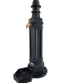 tomco Gartenbrunnen - Aluminium-Standbrunnen Schönbrunn, ca. H100 cm Grün
