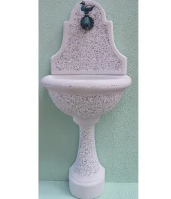 tomco Messing-Wasserhahn Ente 1/2, mit Rosette Hot