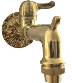 tomco Messing-Wasserhahn mit Hebel 1/2, langer Schaft Gold Outlet