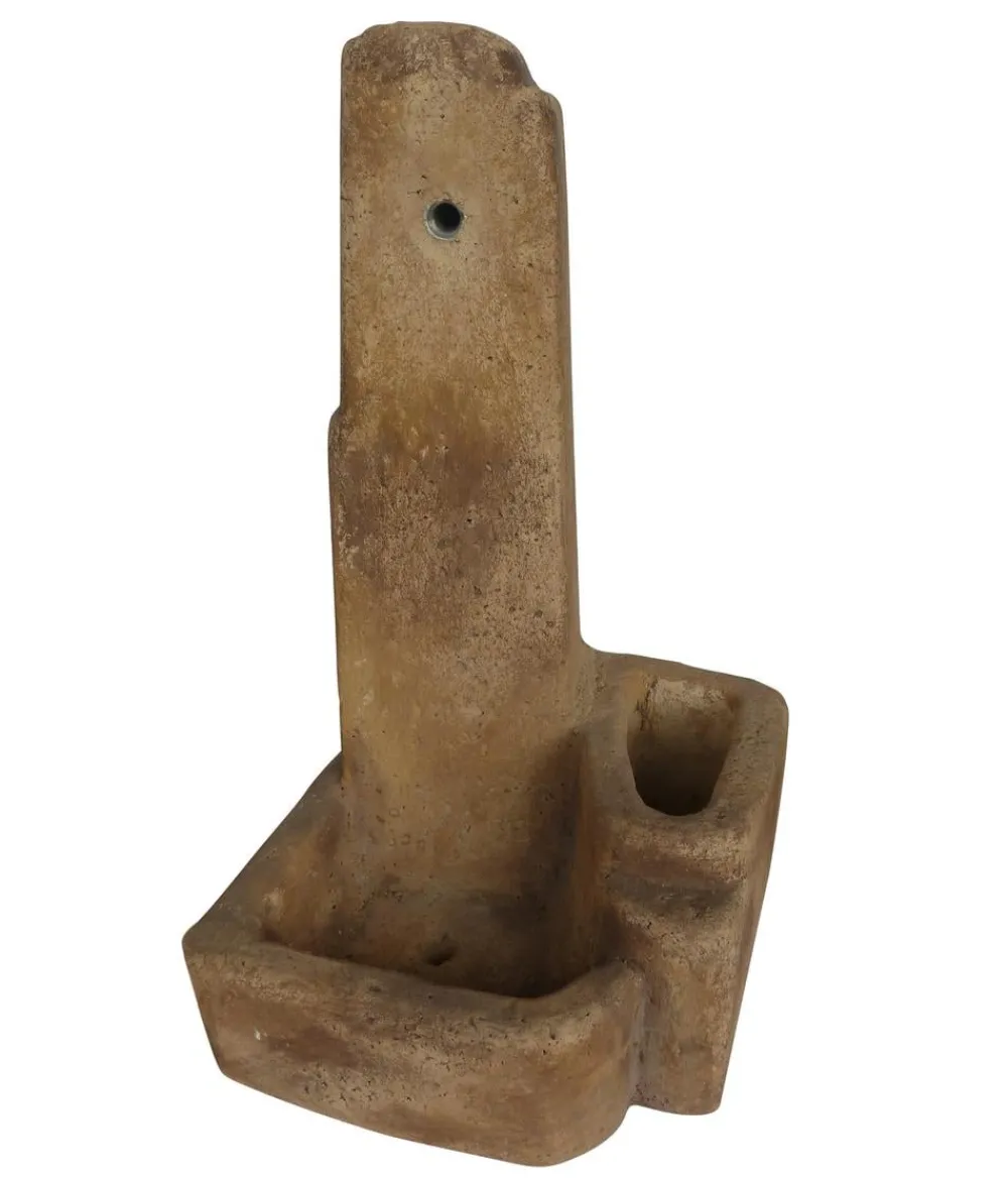tomco Stein-Gartenbrunnen Pisa, ca. H70 cm Braun New