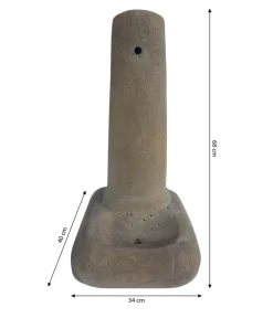 tomco Gartenbrunnen > Stein-Gartenbrunnen Standard, ca. H68 cm