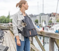 Trixie Hundetransportboxen - BE NORDIC Rucksack Bjorn, ca. B40/H35/T20 cm Schwarz