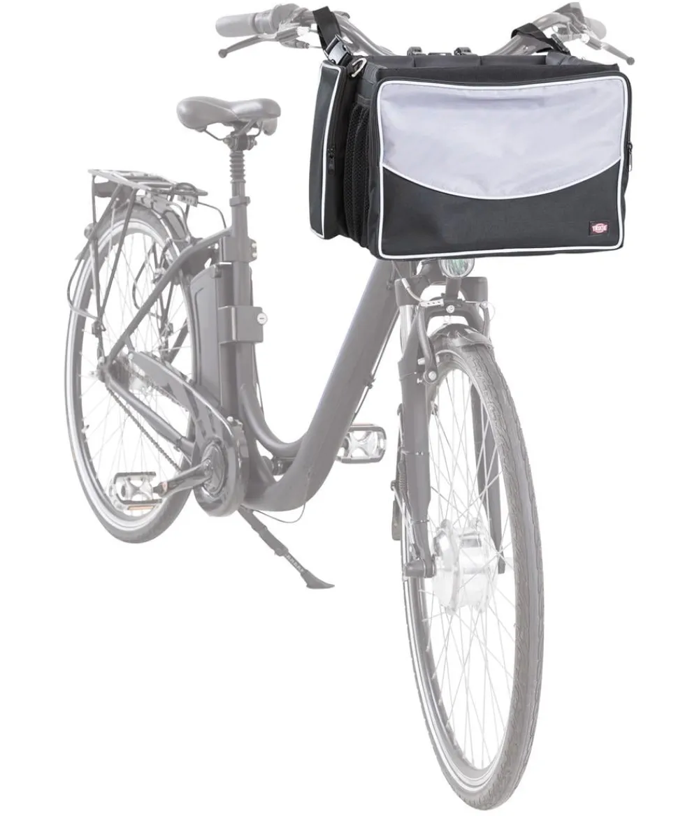 Trixie Mehr Transport & Unterwegs - Front-Box für Fahrräder, ca. B41/H26/T26 cm