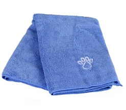 Trixie Mehr Hundezubehör|Katzenpflege - Handtuch, ca. B50/T60cm Blau
