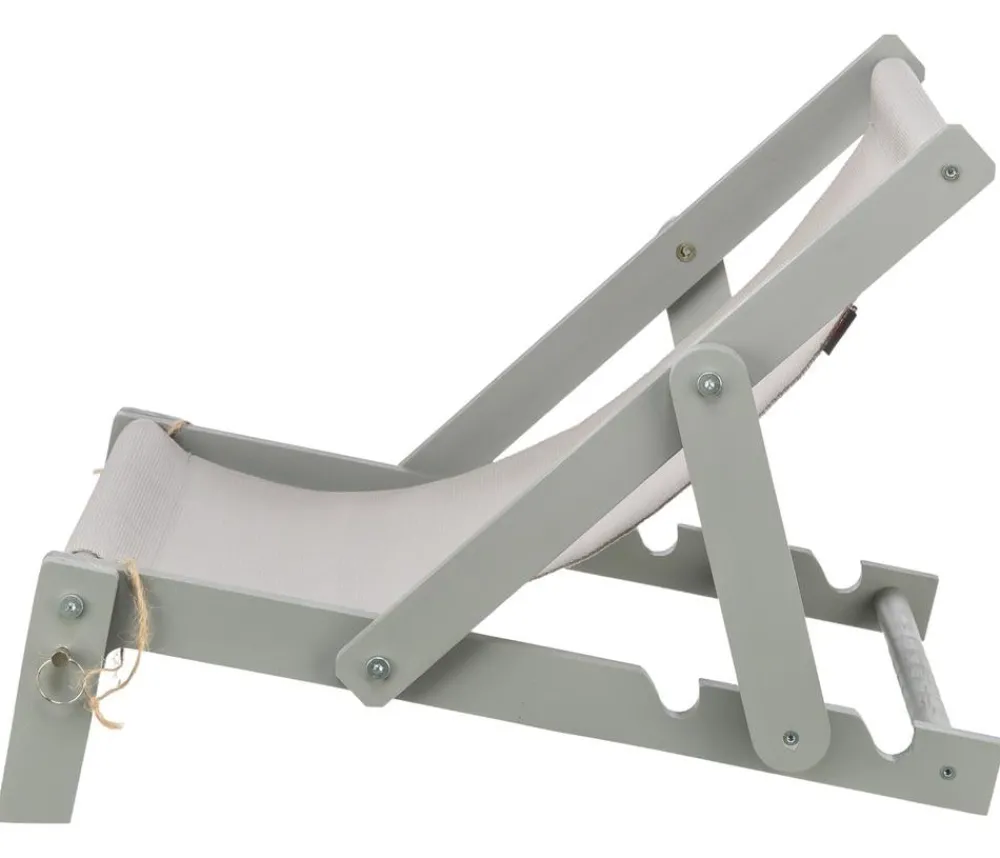 Trixie Holz-Strandstuhl für Katzen, ca. B33/H37/T51 cm Grau Best