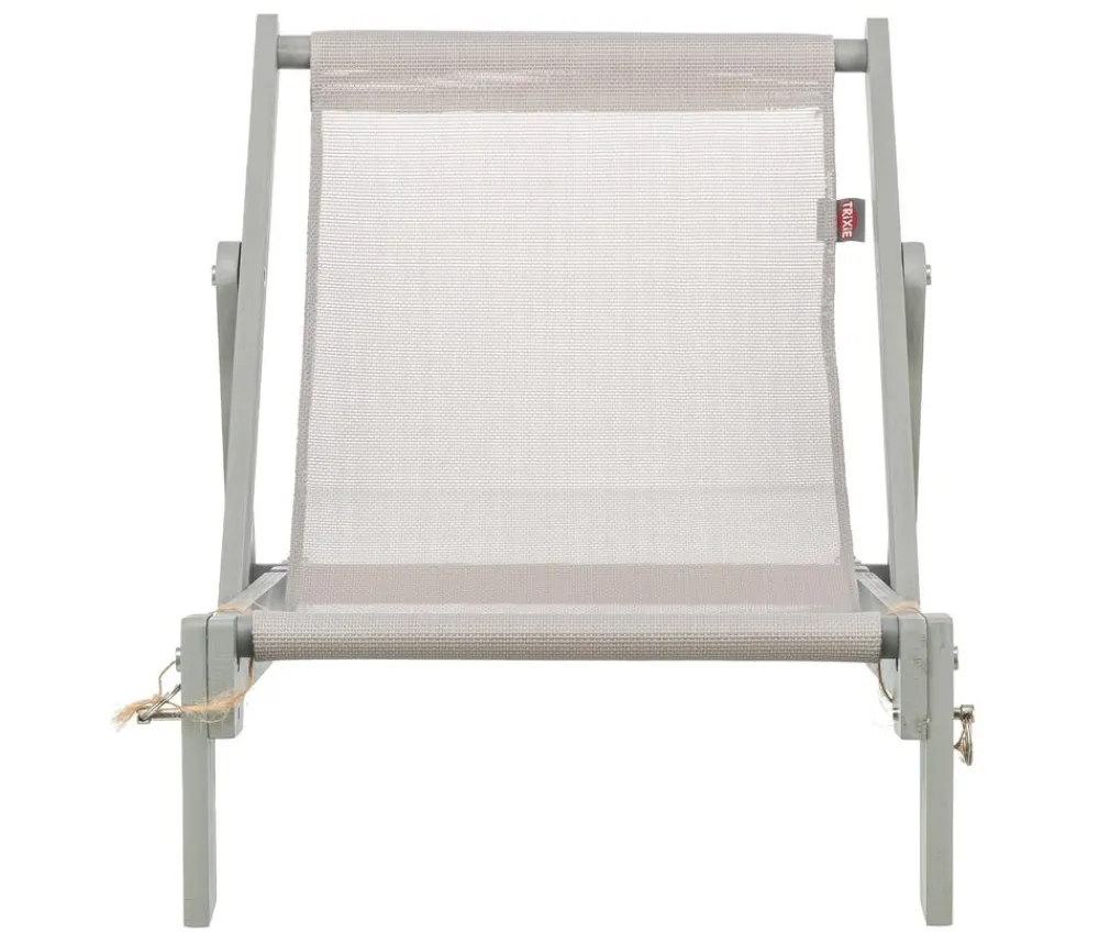Trixie Holz-Strandstuhl für Katzen, ca. B33/H37/T51 cm Grau Best