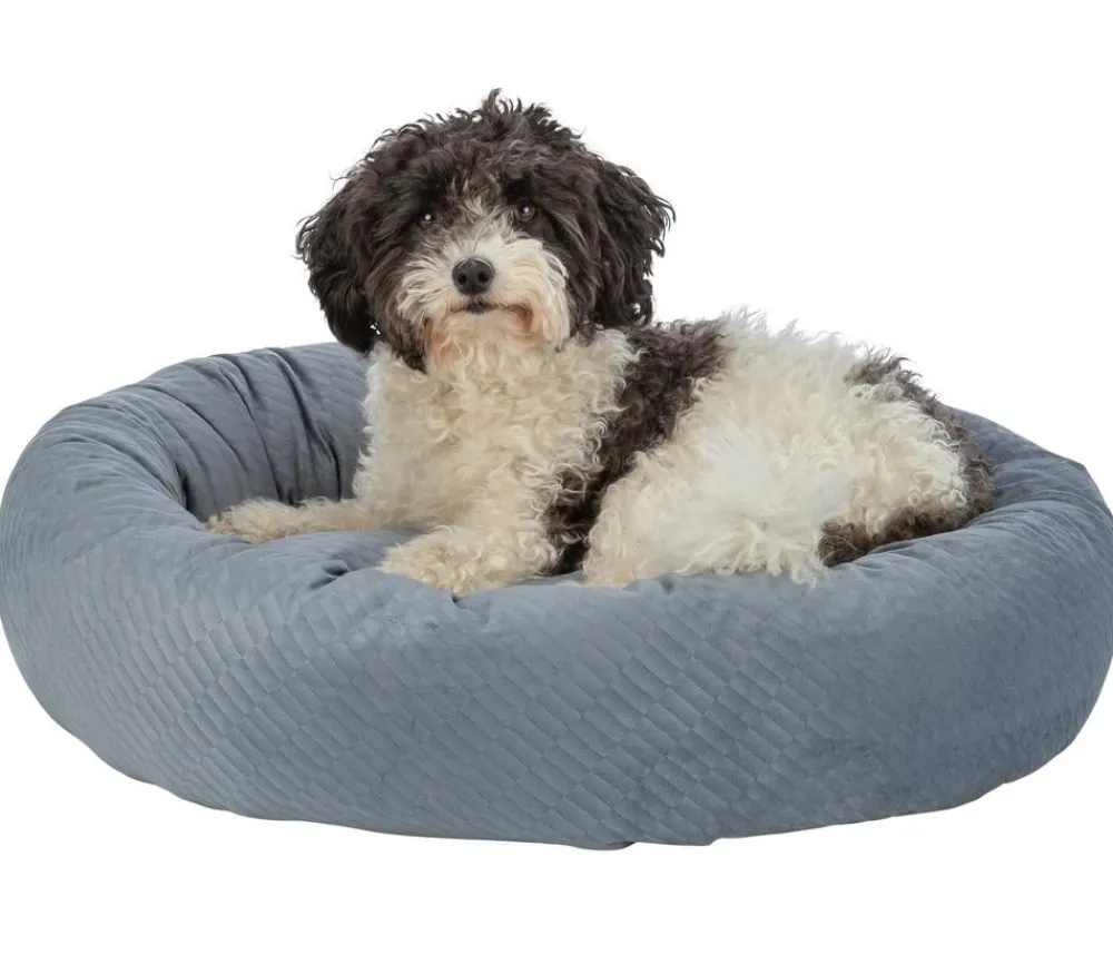 Trixie Hundebett Alena, rund Blau Outlet