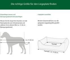 Trixie Hundebett Talis, rechteckig Grau Hot