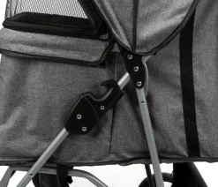 Trixie Mehr Transport & Unterwegs - Hunde-Buggy, Grau