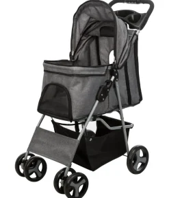 Trixie Mehr Transport & Unterwegs - Hunde-Buggy, Grau