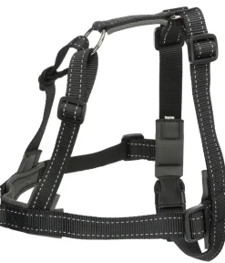 Trixie Hundehalsbänder & Geschirre - Hundegeschirr Lead'n'Walk Soft, Schwarz