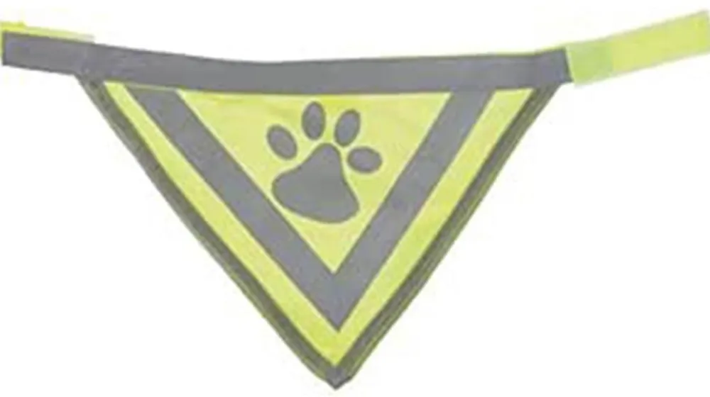 Trixie Mehr Hundezubehör|Mehr Transport & Unterwegs - Hunde-Halstuch Safer Life Gelb