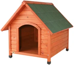Trixie Hundehütte Cassic mit Fachdach Braun Discount