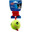 Trixie Hundespielzeug Tennisball am Seil, 50 cm Discount