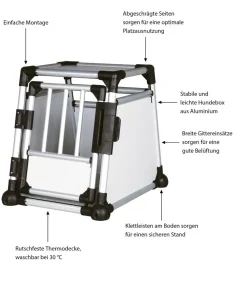 Trixie Hundetransportboxen > Hundetranportbox Auiniu, /
