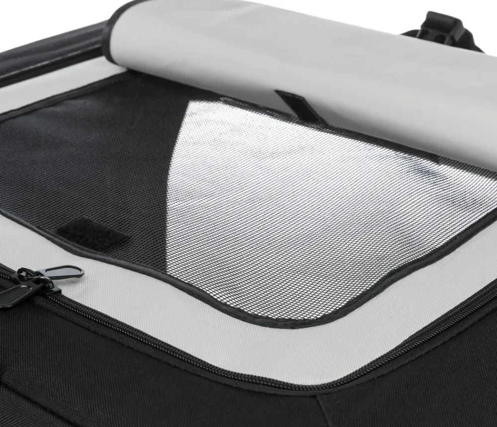 Trixie Hundetranportbox Vario, /grau Schwarz