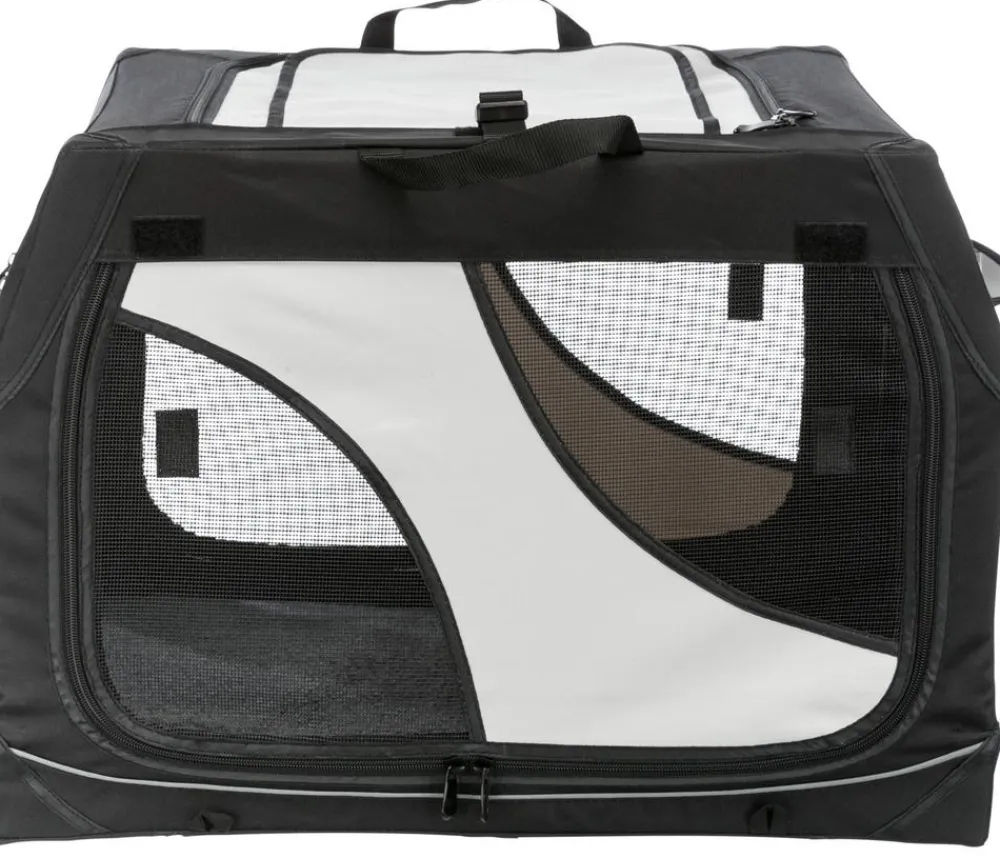 Trixie Hundetranportbox Vario, /grau Schwarz