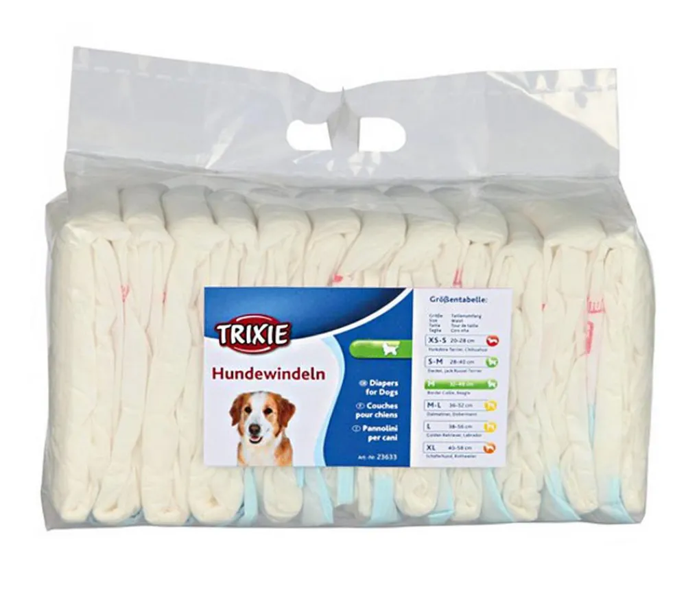 Trixie Hygiene- & Reinigungsartikel|Hundepflege & Hygiene - Hundewinden, 12 Stück