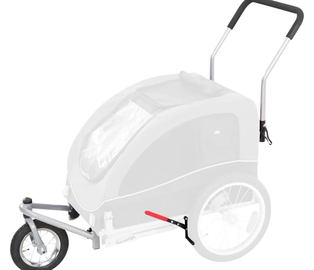 Trixie Mehr Transport & Unterwegs - Jogger-Umbausatz für Fahrradanhänger, L