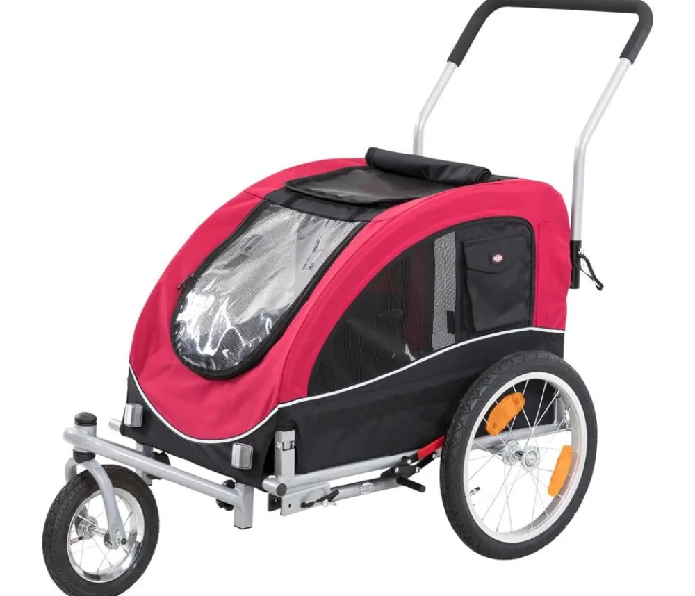 Trixie Mehr Transport & Unterwegs - Jogger-Umbausatz für Fahrradanhänger, L