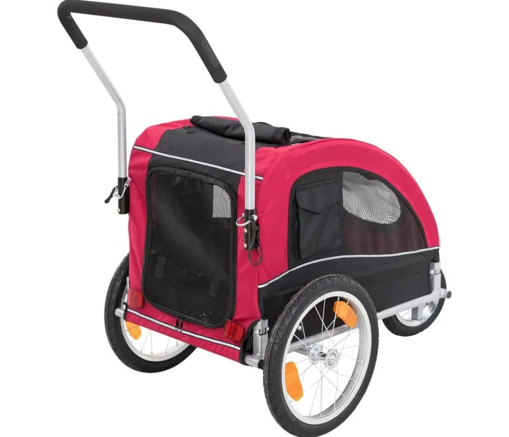 Trixie Mehr Transport & Unterwegs - Jogger-Umbausatz für Fahrradanhänger, L